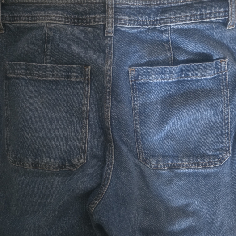 High Rise Blue Jeans - Picture 3 of 5